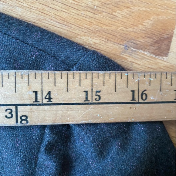 Rebecca Taylor Brown Blazer Tie Front Y2K - Picture 13 of 13